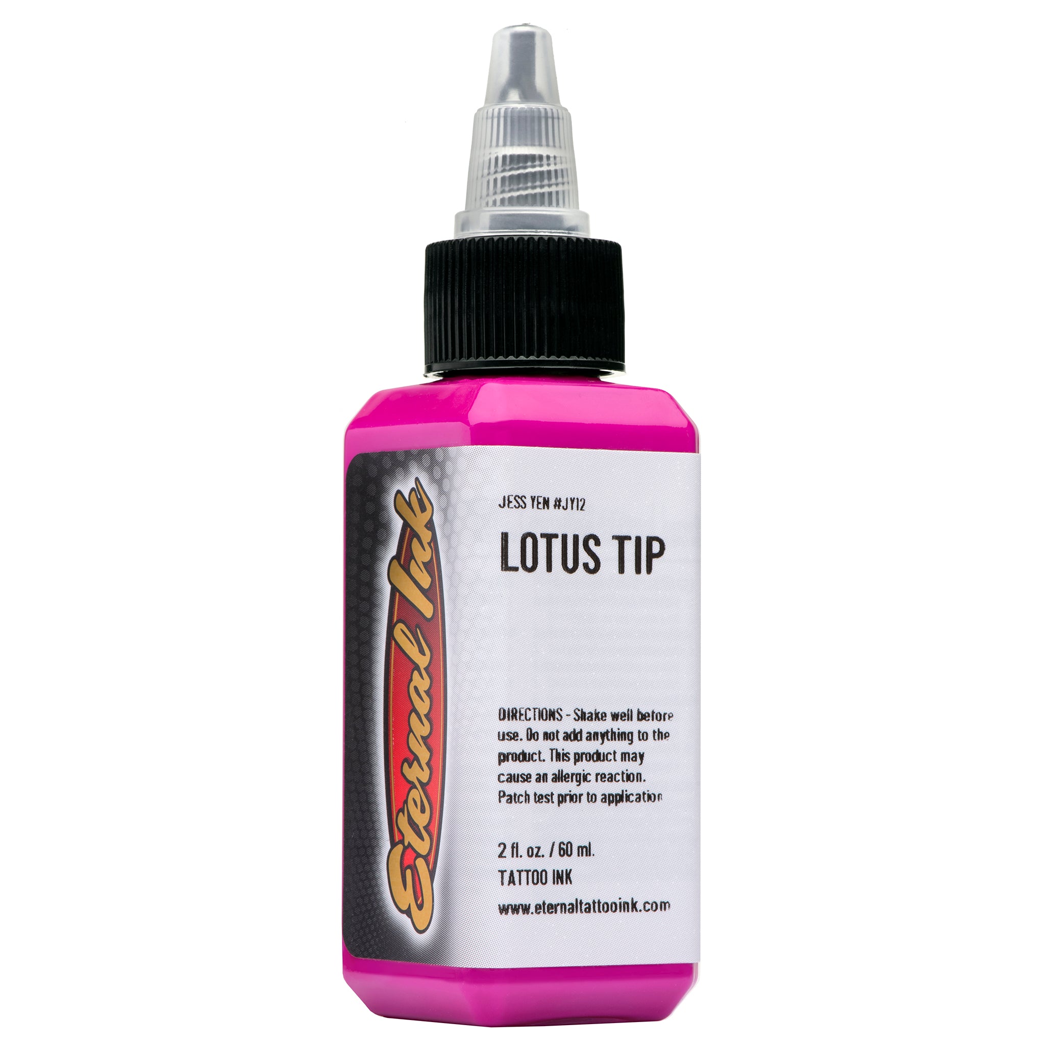 Eternal Jess Yen Lotus Tip Ink - 2oz Bottle for Calligraphy, Art & Tattoo Designs - Premium Quality Ink for Artists & Professionals