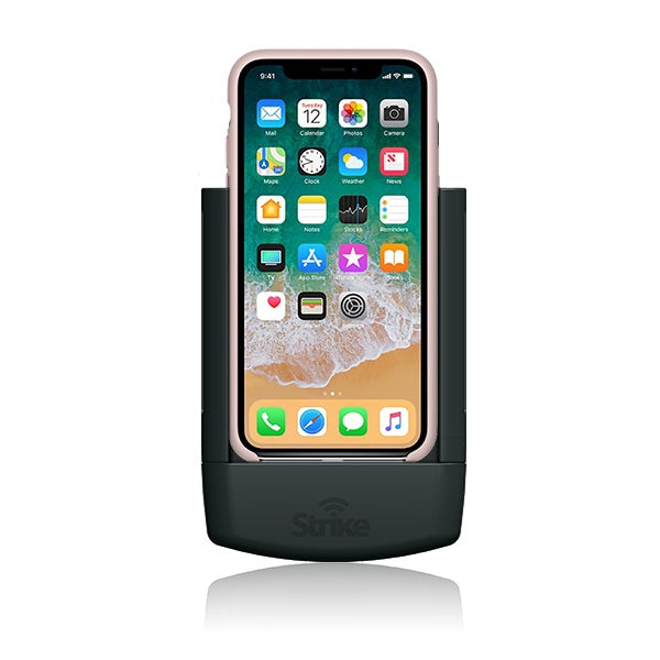 Premium iPhone X & XS Car Mount Holder - Universal Car Phone Cradle Compatible with Apple Cases - Perfect for Safe Driving & GPS Navigation