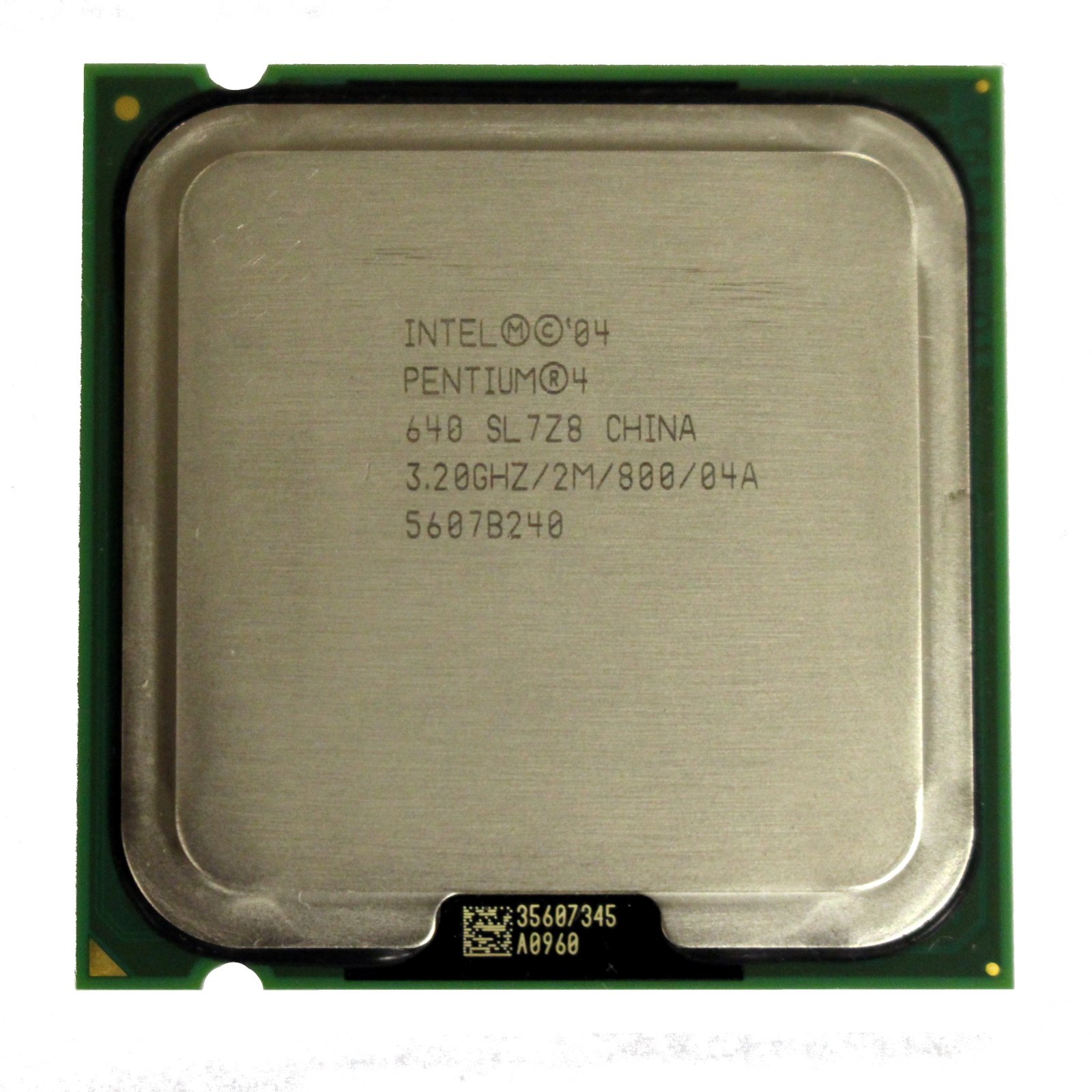 Intel Pentium 4 641 3.2GHz Processor - 800MHz FSB, 2MB Cache, LGA 775 Socket - Ideal for Desktop PC Upgrades, Home Office Computers & Retro Gaming Builds