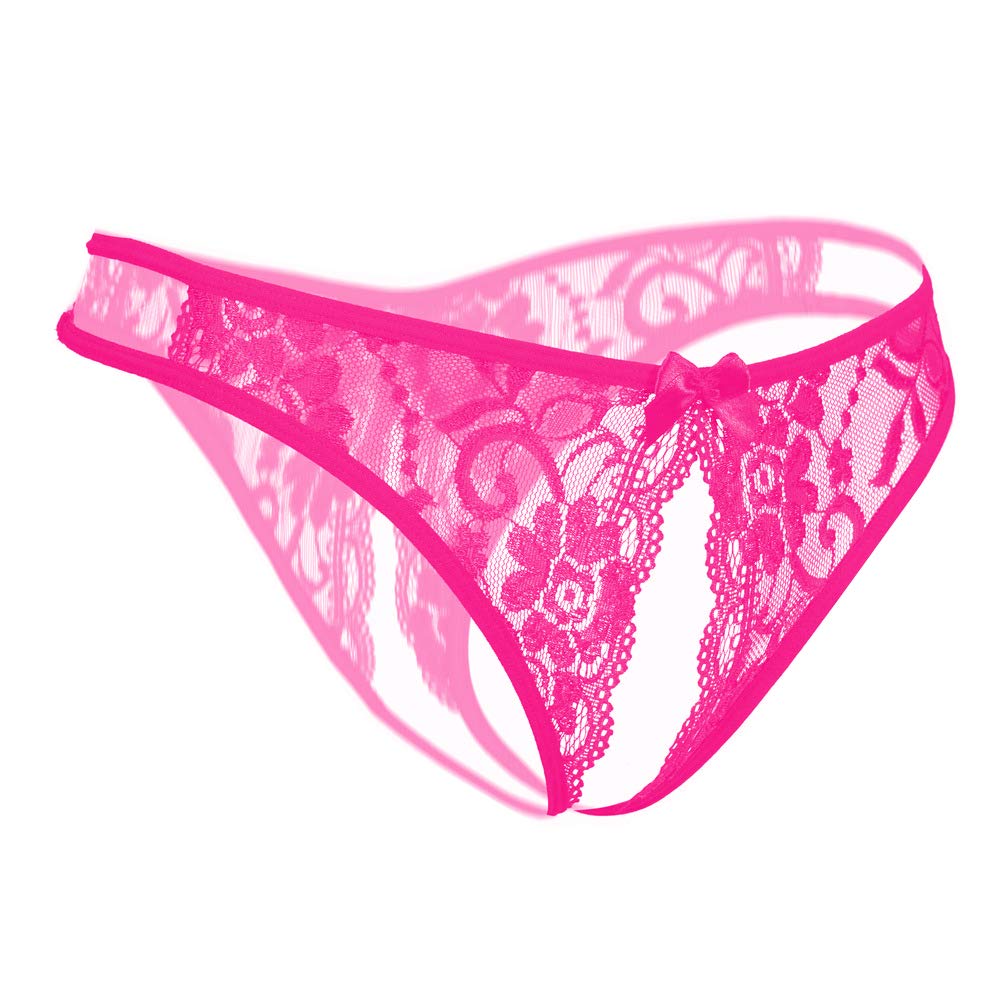 Sexy Floral Lace Panties for Women - Rose Print Underwear Briefs (Medium) | Comfortable & Feminine Intimates for Date Night & Everyday Wear