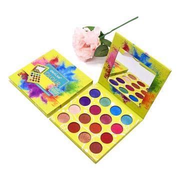Colour Reverly 16-Color Eyeshadow Palette - Highly Pigmented, Long-Lasting Makeup for Day & Night Looks | Perfect for Parties, Weddings & Everyday Wear
