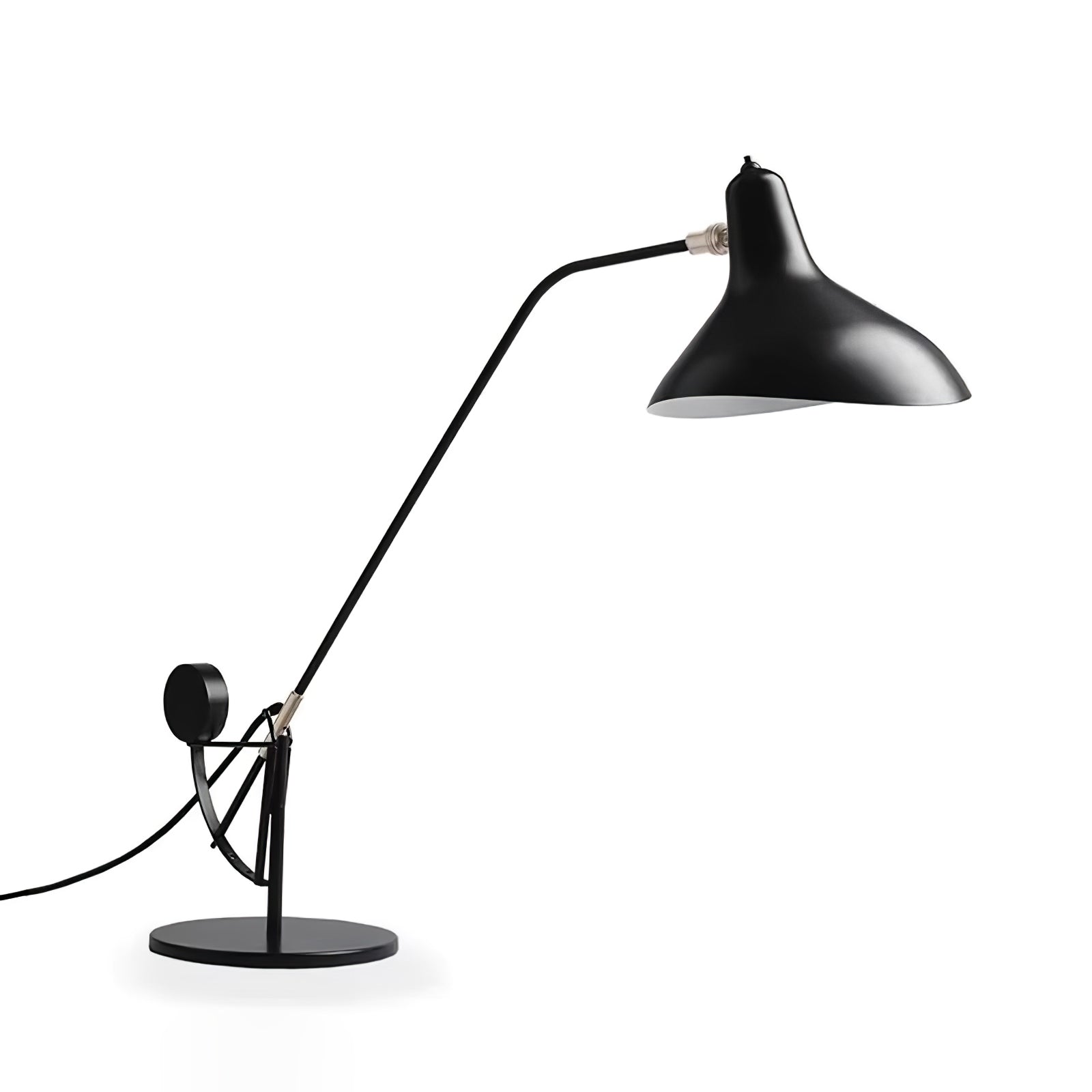 Oculus Arm Table Lamp - Adjustable LED Desk Light for Reading, Office & Bedroom - Modern Task Lighting for Home & Workspace