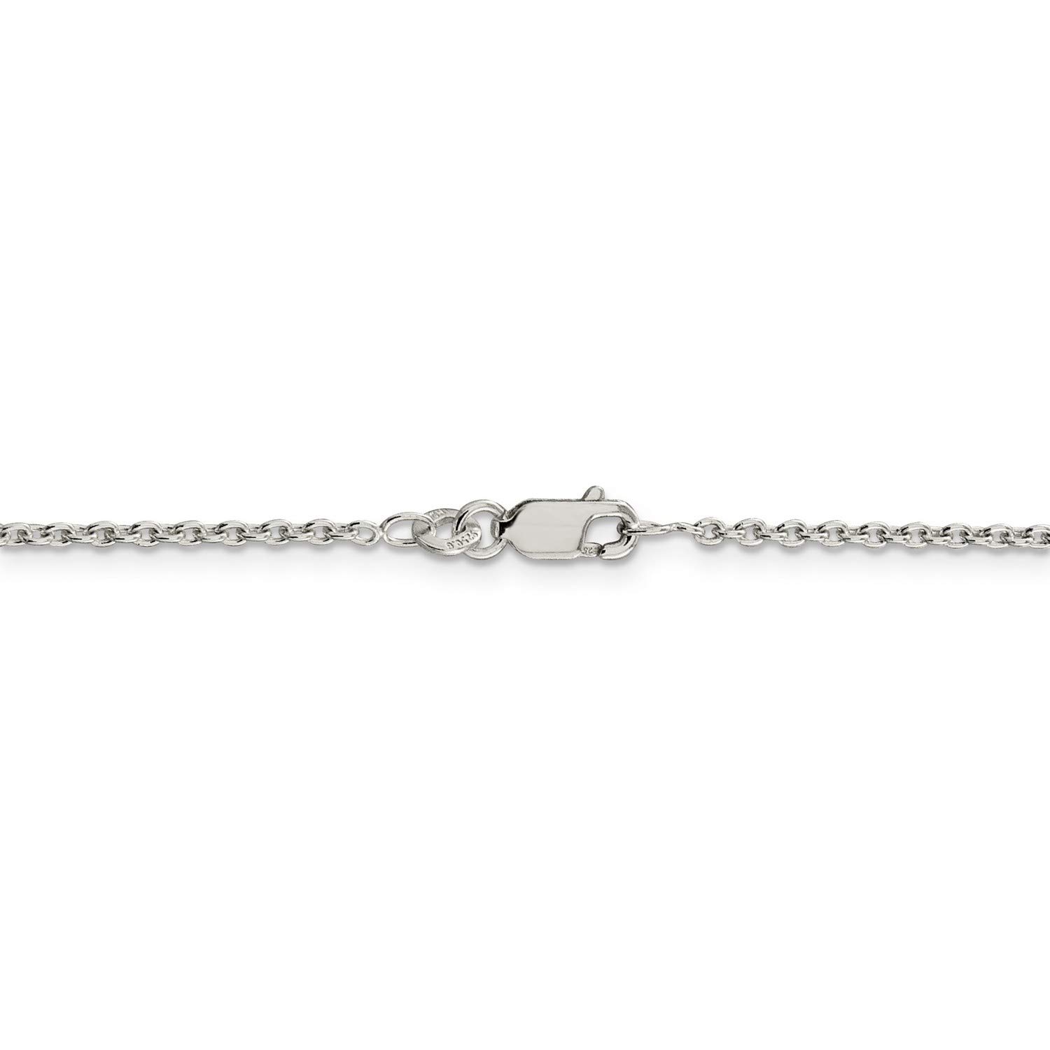 .925 Sterling Silver Classic Cable Chain Necklace, Bracelet or Anklet Set - Dainty Jewelry for Women, Gift for Her - Perfect for Everyday Wear, Date Night & Special Occasions