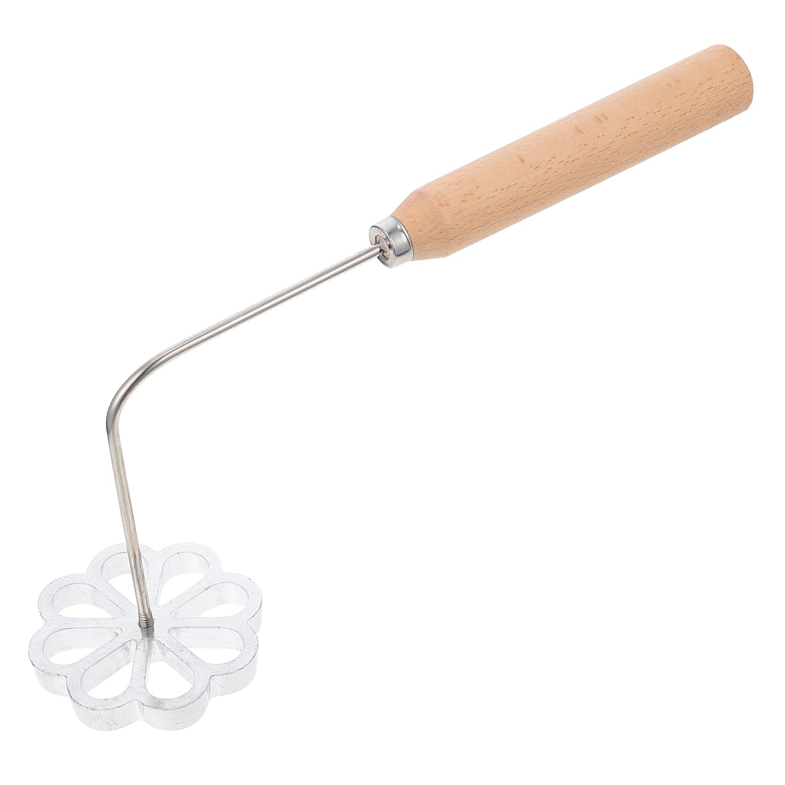 Tofficu Rosette Iron Set with Handle - Aluminum Alloy Waffle Mold & Bunuelos Maker Kit for Kitchen Baking - Perfect for Making Traditional Rosettes, Waffles, and Spanish Buñuelos at Home