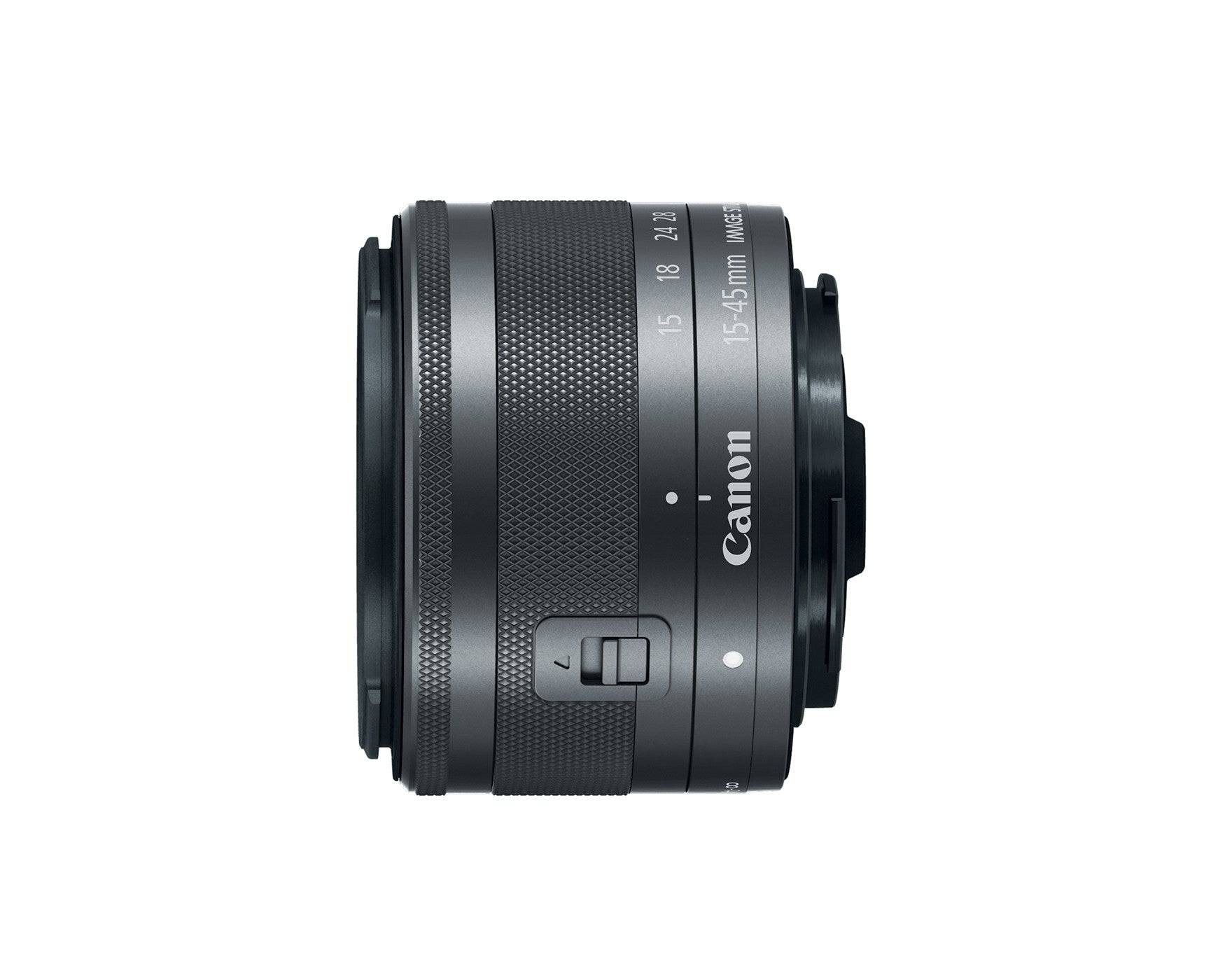 Canon EF-M 15-45mm f/3.5-6.3 IS STM Lens - Compact & Lightweight APS-C Zoom Lens for Canon Mirrorless Cameras - Perfect for Travel, Vlogging & Everyday Photography