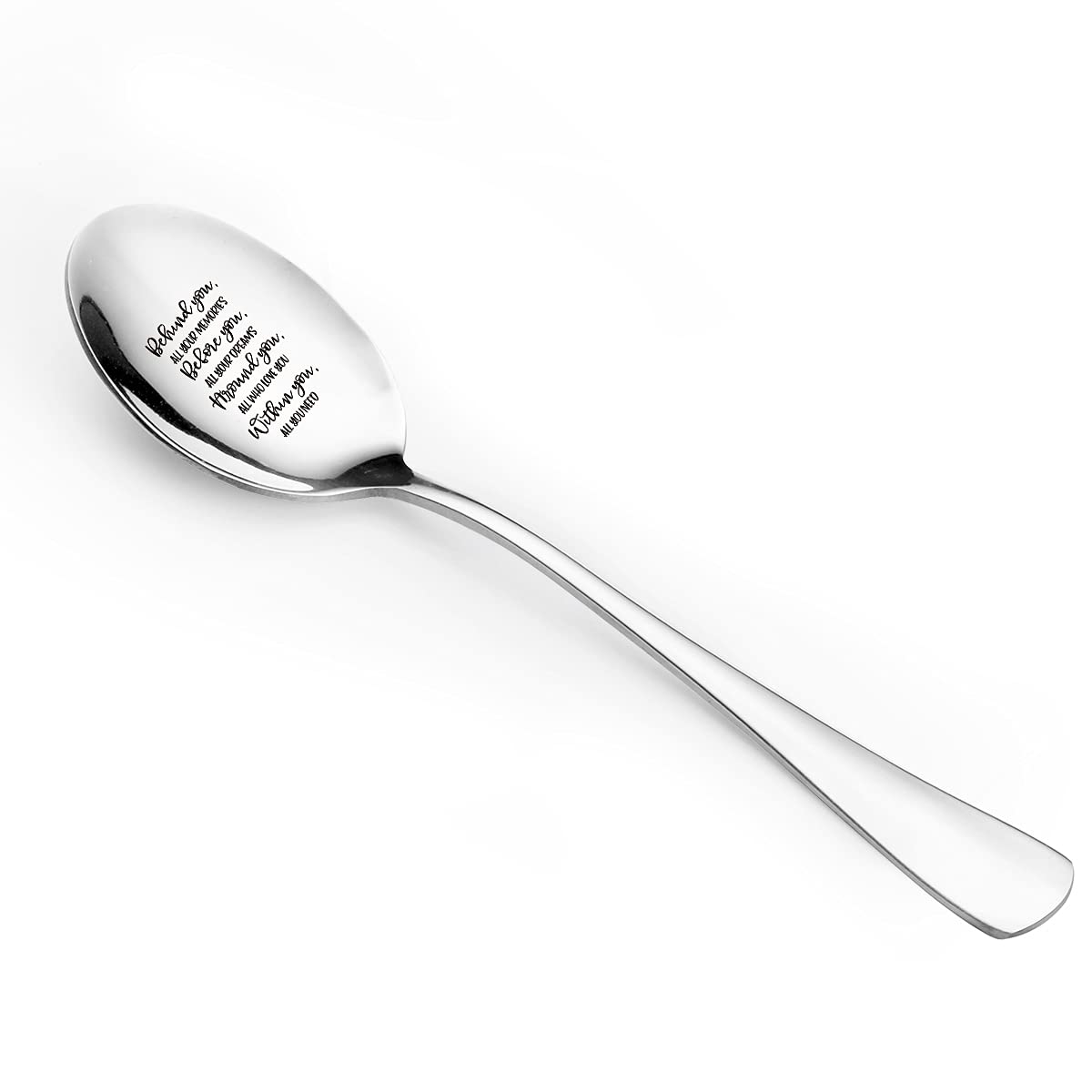 Funny Graduation Spoon - Personalized Engraved Stainless Steel Gift for Graduates, Best Friends, Women & Men - Perfect Graduation Gift Idea for Parties, Memory Keepsakes & College Celebrations