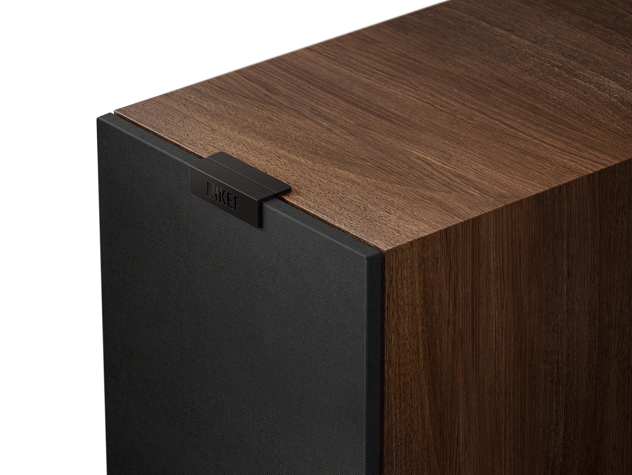 KEF Q11 Meta Floorstanding Speaker - Premium Walnut Finish | High-Fidelity Home Audio for Living Room & Theater | Pair (2 Speakers)