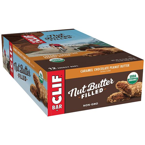 Clif Bar Nut Butter Filled Energy Bars - Organic Protein Snacks for Hiking, Running & Outdoor Activities