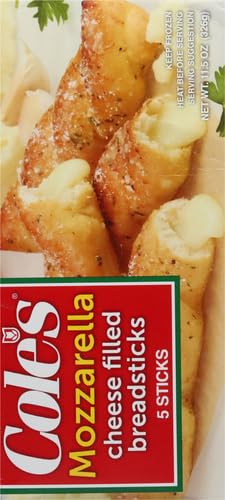 Cole's Frozen Garlic Cheese Filled Bread - 11.5 oz | Delicious Garlic & Cheese Stuffed Artisan Bread | Perfect for Parties, Appetizers & Family Dinners