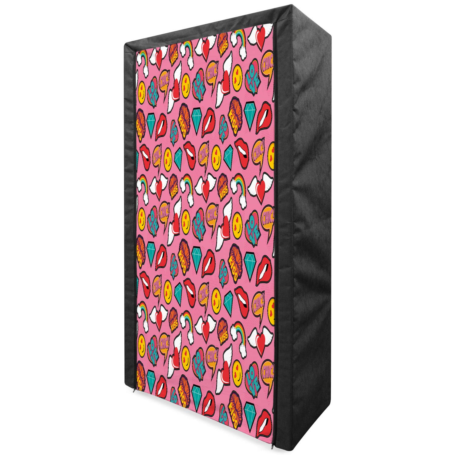 Ambesonne Portable Fabric Wardrobe - 33.5