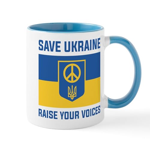 White/Blue Inside - Save Ukraine Raise Your Voices