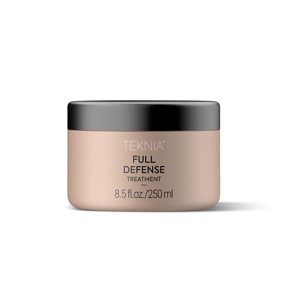 LAKME TEKNIA Full Defense Hair Treatment 250ml - Repair & Protect Damaged Hair for Smooth & Shiny Locks - Perfect for Daily Use & Salon Treatments