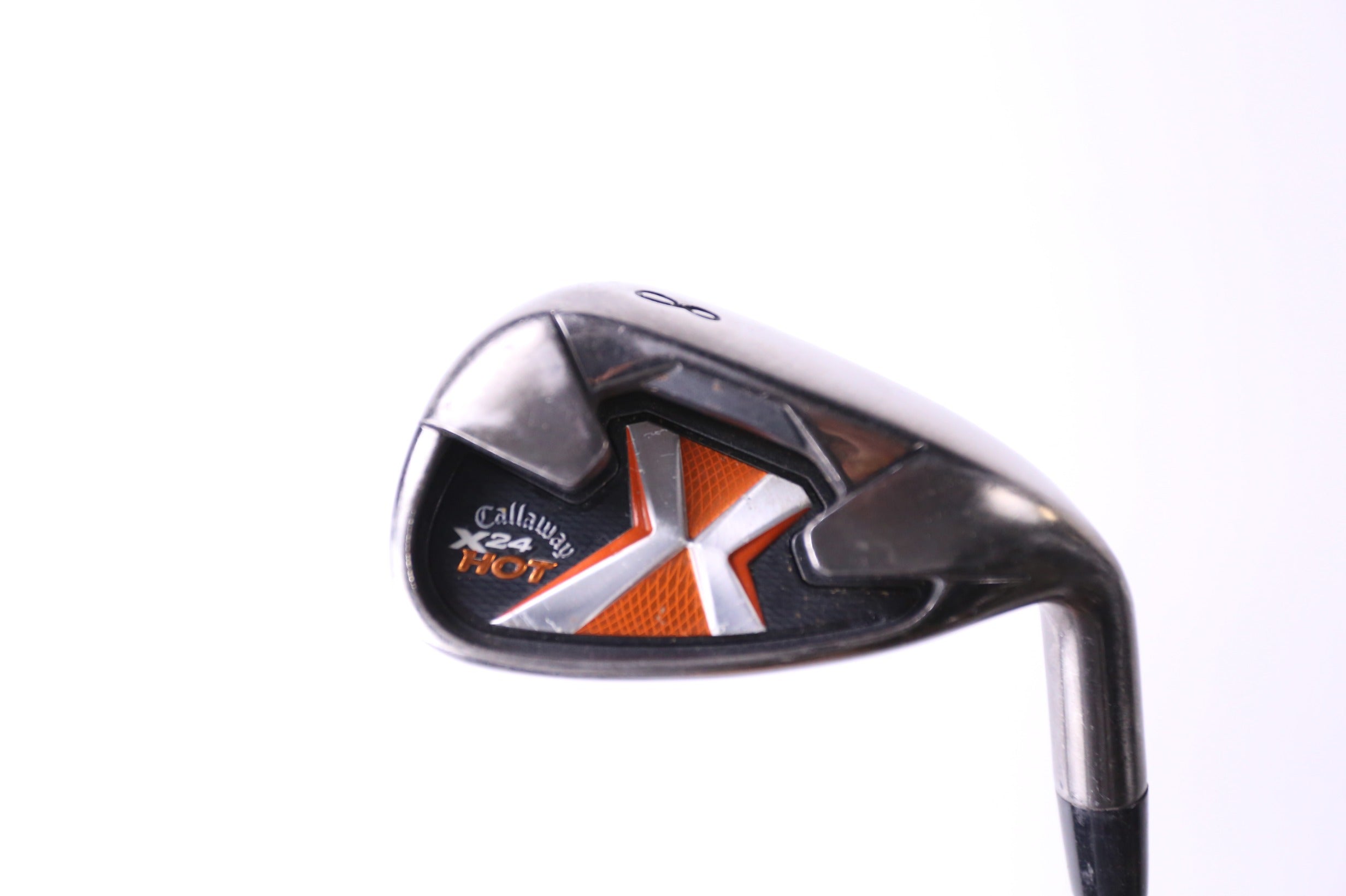 Used Callaway X 24 Hot 8 Iron Right Handed Golf Club - Uniflex Steel Shaft for Men & Women | Perfect for Driving Range Practice & Course Play