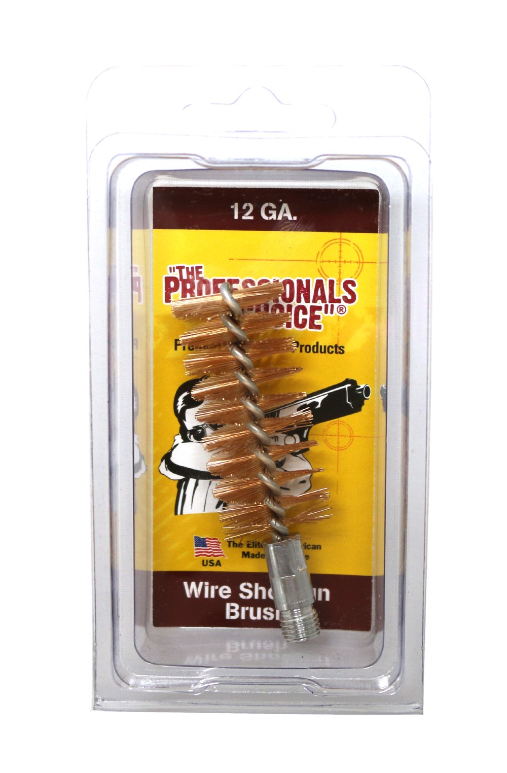 12 Gauge Shotgun Cleaning Wire Bore Brush - Professional Grade Gun Cleaning Tool for Firearm Maintenance | Perfect for Hunting, Sport Shooting & Range Practice