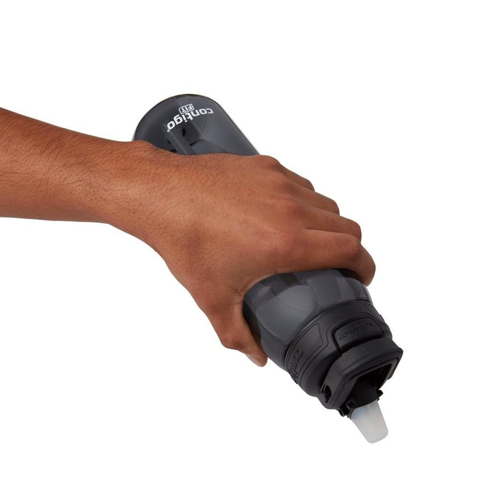 Contigo Autospout Fit Sports Water Bottle 946ml (32oz) - Leak-Proof, BPA-Free for Gym, Running & Outdoor Activities - Licorice Black