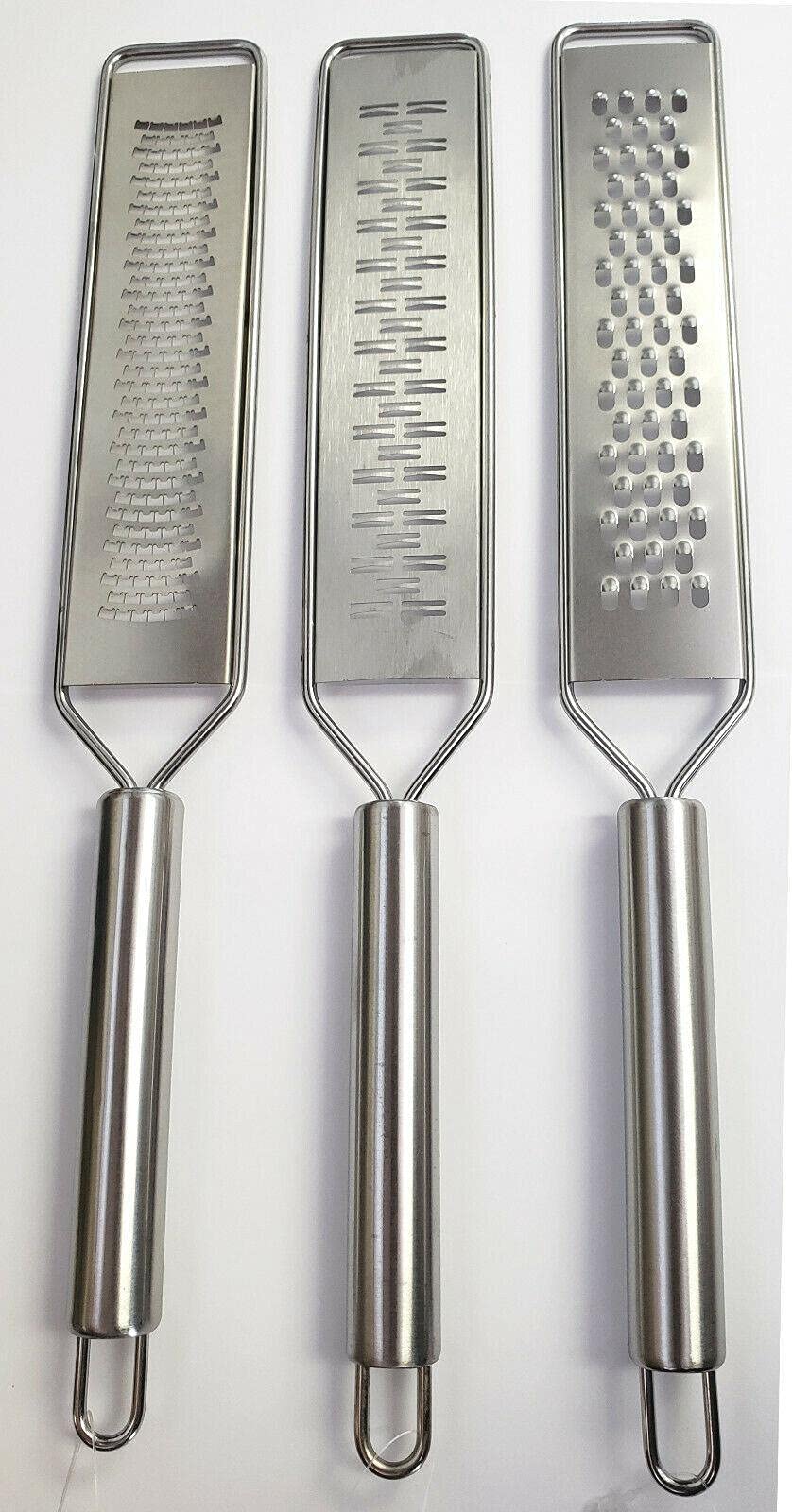 3-Piece Stainless Steel Graters Set - 13