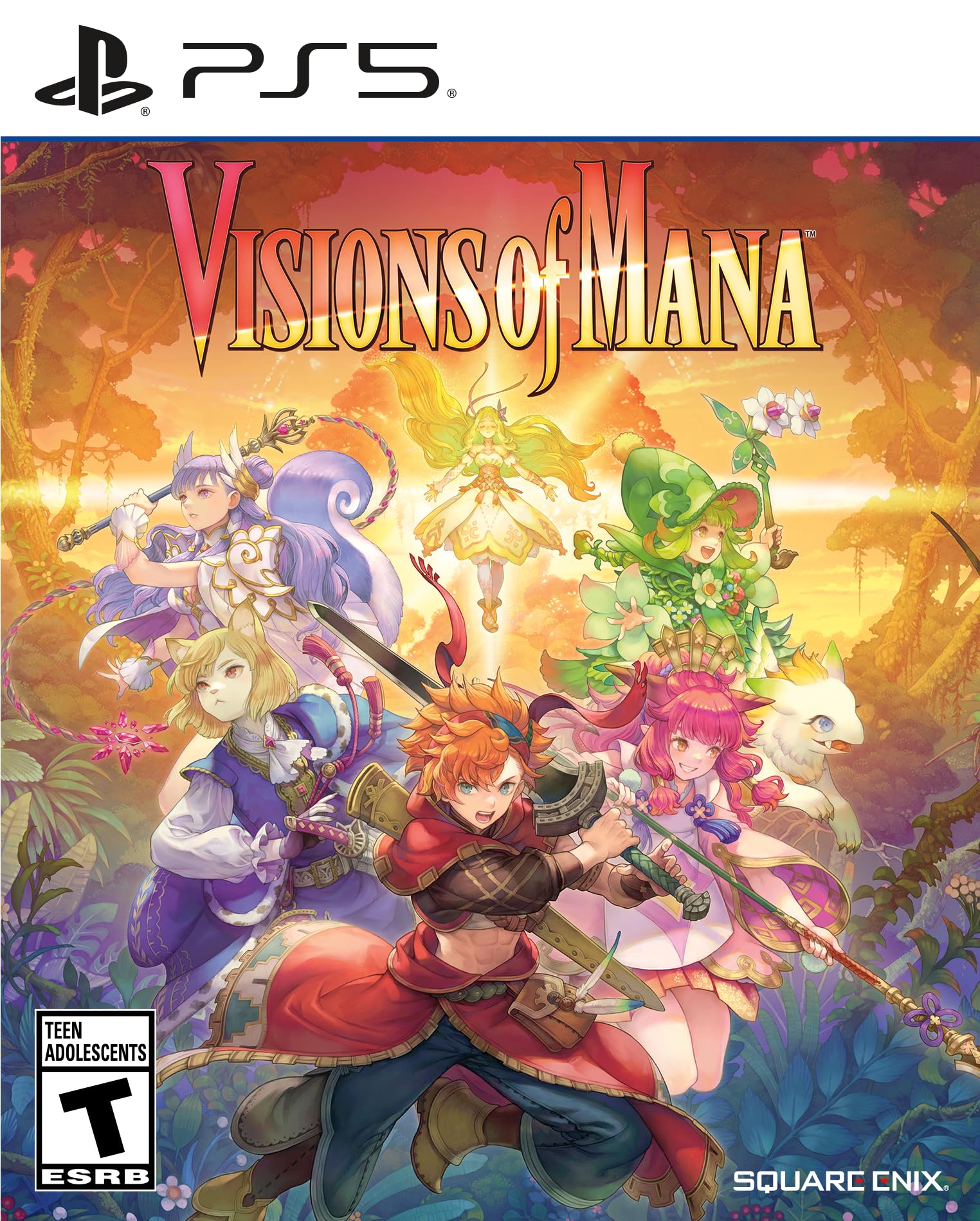 Visions of Mana - PS5 Game | Action RPG Adventure | Explore Fantasy Worlds & Epic Battles | Perfect for Solo & Multiplayer Gaming