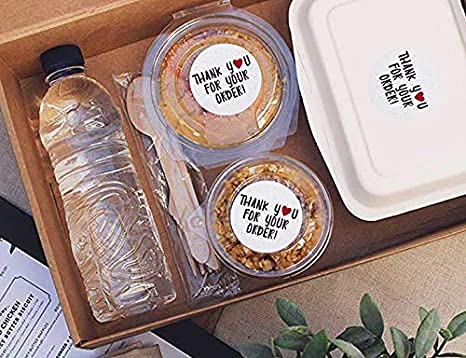 500 Packs Custom Rectangle Self-Adhesive Stickers - Personalized Labels for Business, Christmas Gifts, Branding (Text/Image/Logo) - Waterproof, Durable - Perfect for Packaging, Product Labeling, and Promotional Giveaways