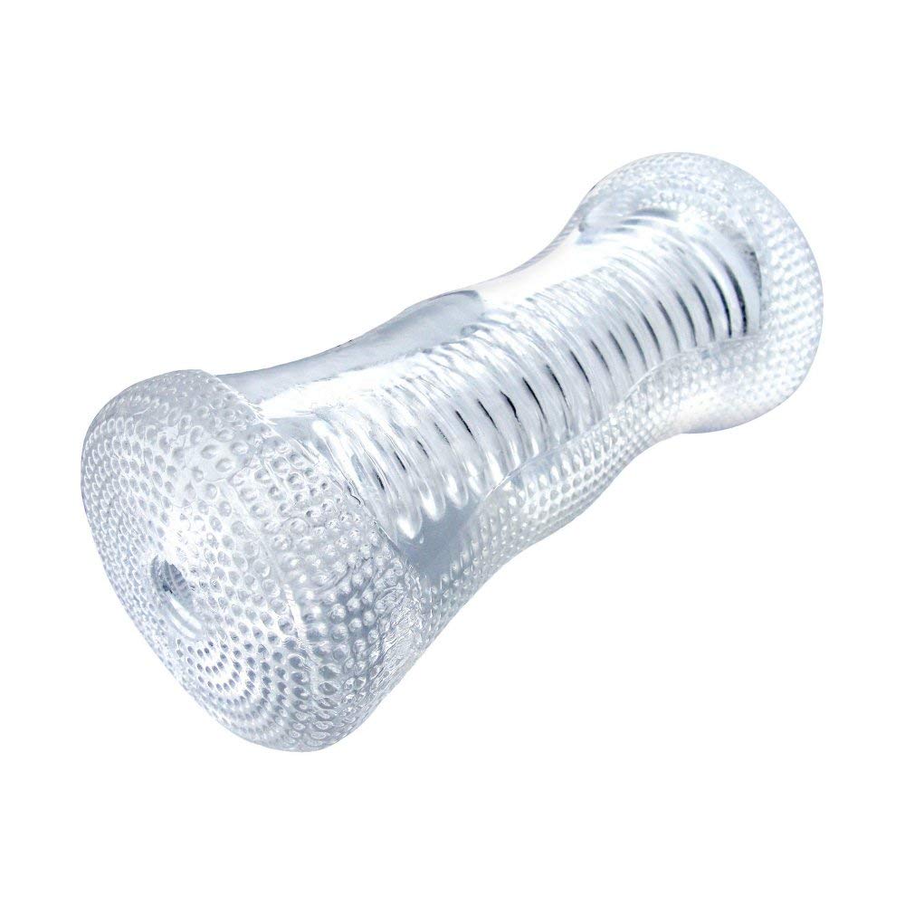 Premium Male Massager - Clear Sleeve Relaxation Toy for Men | Enhanced Pleasure & Stress Relief | Perfect for Solo Use, Couples Play & Sensual Exploration