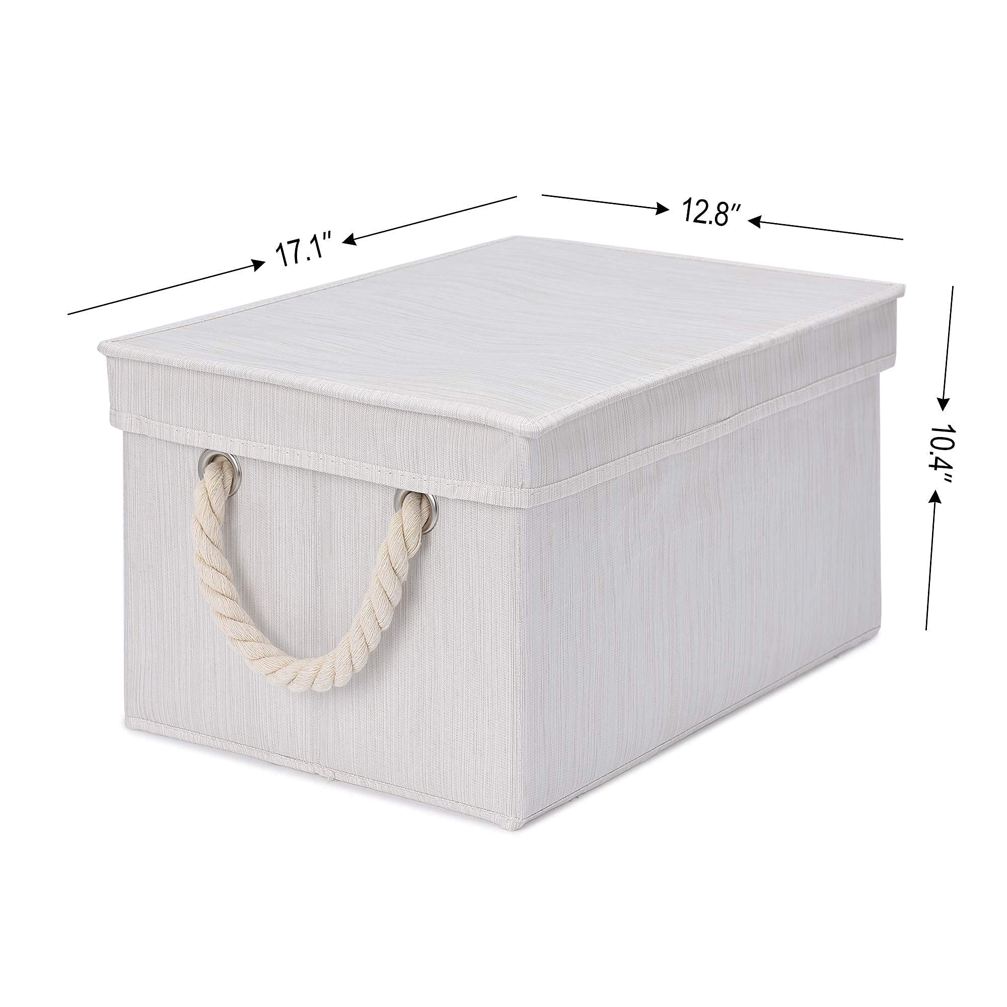 StorageWorks Plastic Storage Bins Set - 6-Pack Clear Organizer Containers with Lids for Home, Office & Closet Organization | Stackable Space-Saving Storage Solution