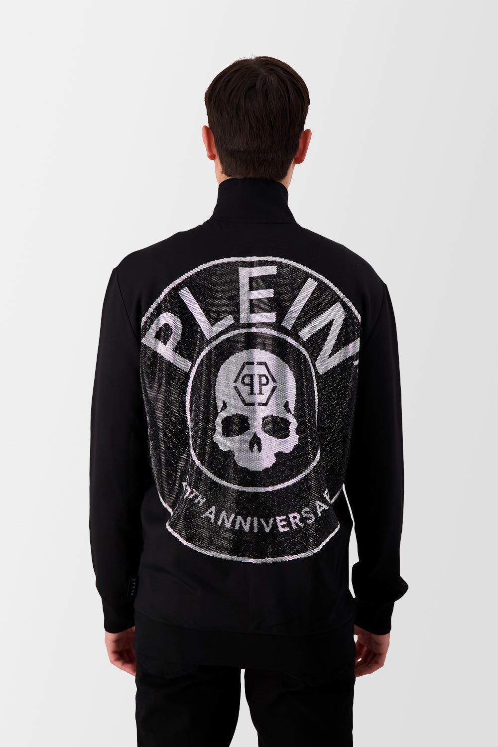 Philipp Plein 20th Anniversary Jogging Jacket - Stylish Men's Athletic Wear for Running, Gym & Casual Outfits