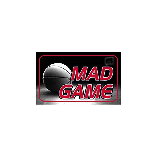 **Mad Game Boys' Mesh Performance Basketball Shorts - 5 Pack with Pockets - Breathable Athletic Shorts for Kids & Teens (Sizes 8-18) - Perfect for Sports, Gym & Casual Wear**