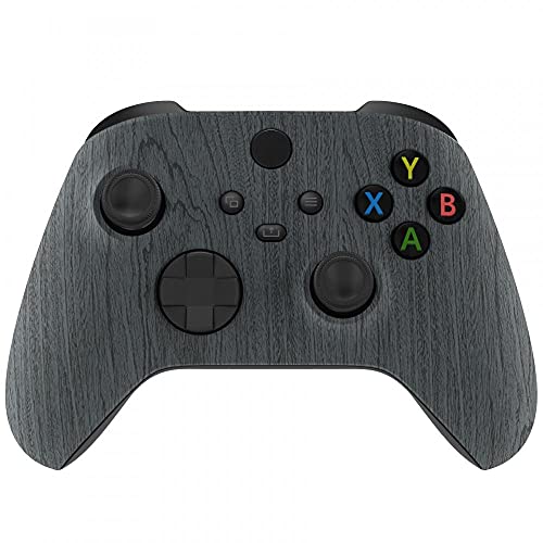 Custom Wireless Xbox One X Controller - Unique Black Wooden Design with 3.5mm Jack | Compatible with Xbox One X/S | Perfect for Gaming, Streaming & Competitive Play
