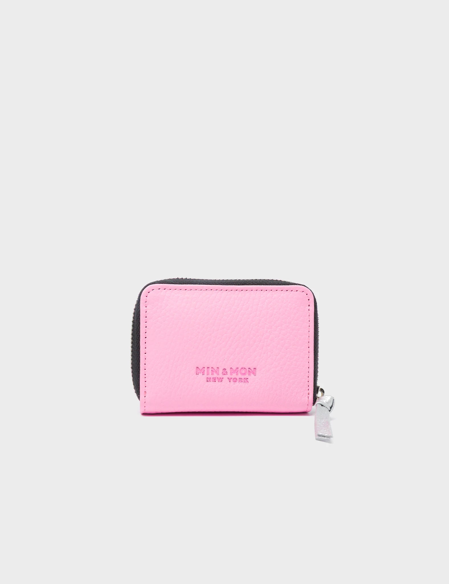 Frodo Soft Neon Pink Leather Zip Around Wallet for Women - Stylish & Durable RFID Blocking Wallet - Perfect for Everyday Use, Travel & Gift Giving