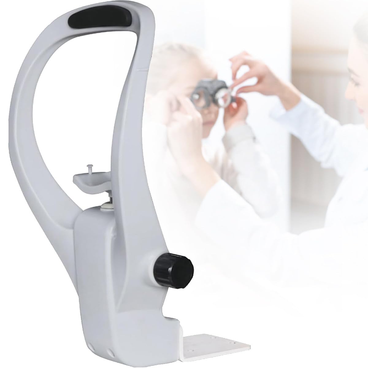 **Optometry Equipment Accessories - Adjustable Forehead Support Bracket for Vision Training & Eyeglasses - Perfect for Eye Exams, Optometry Clinics, and Vision Therapy Sessions**