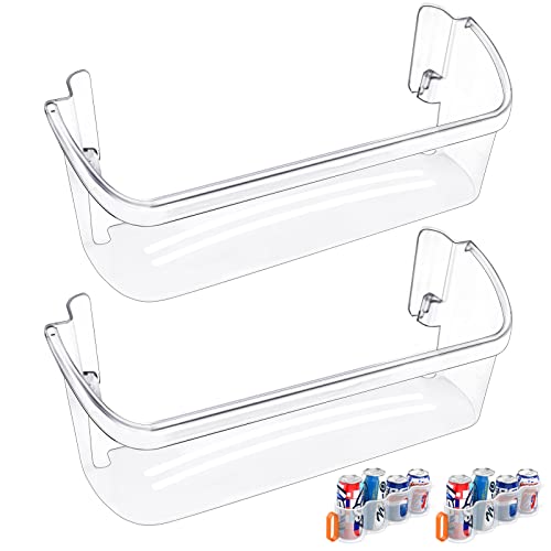 2 PACK 242126602 Refrigerator Door Shelf Bin
