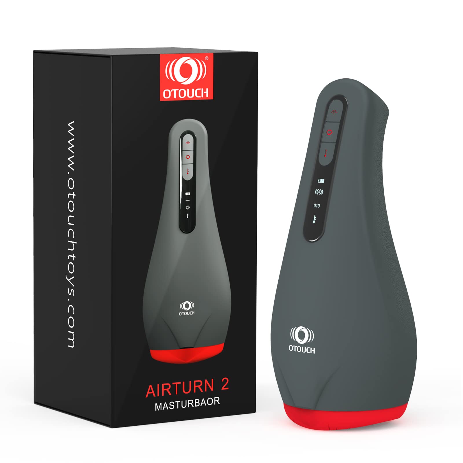 OTOUCH Automatic Male Masturbator with OLED Display - 5 Sucking & 6 Vibration Modes, 35°/45° Heating - Realistic Blowjob Adult Sex Toy for Men | Perfect for Solo Pleasure & Stress Relief