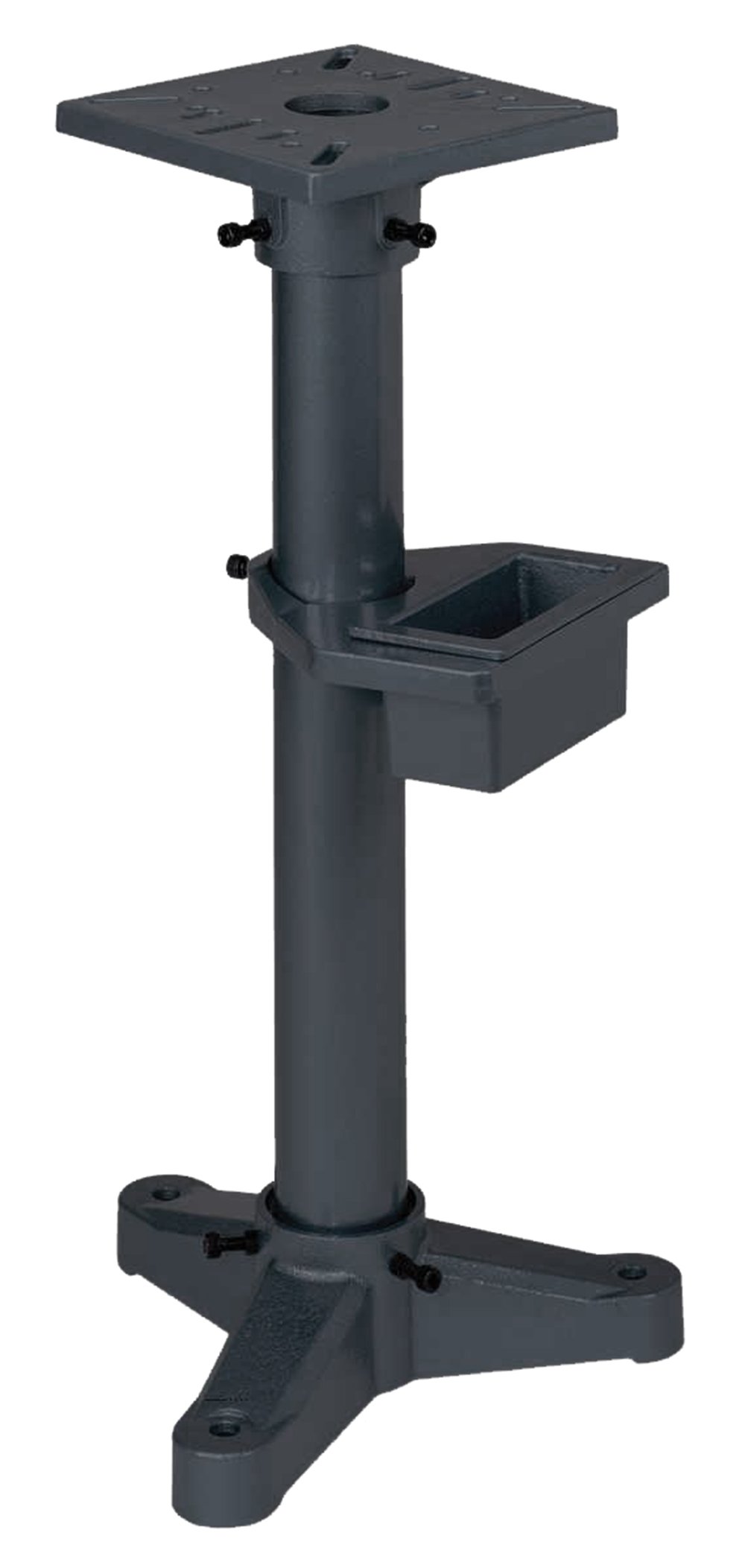 PALMGREN 9670101 Heavy Duty Bench Grinder Pedestal Stand - Stable Support for 6-8 Inch Grinders, Durable Steel Construction - Perfect for Workshops, Garages & DIY Projects