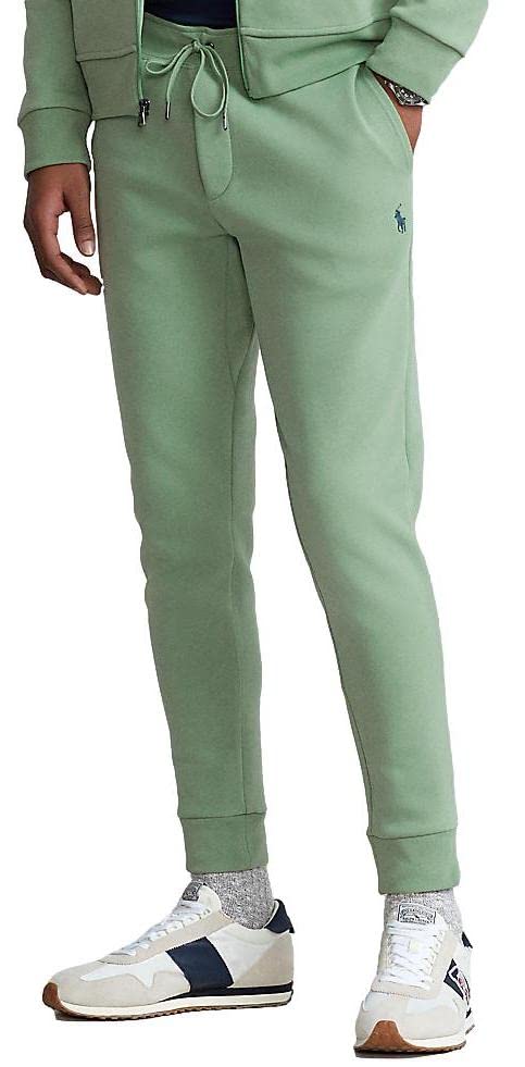 Ralph Lauren Big & Tall Double Knit Jogger Pants for Men - Comfortable Athletic Lounge Pants for Casual Wear, Workout & Relaxation at Home