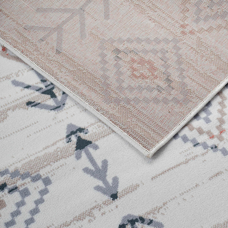 Southwestern Geometric Tribal Indoor Area Rug & Runner - Handmade Boho Chic Decor for Living Room, Bedroom, or Entryway