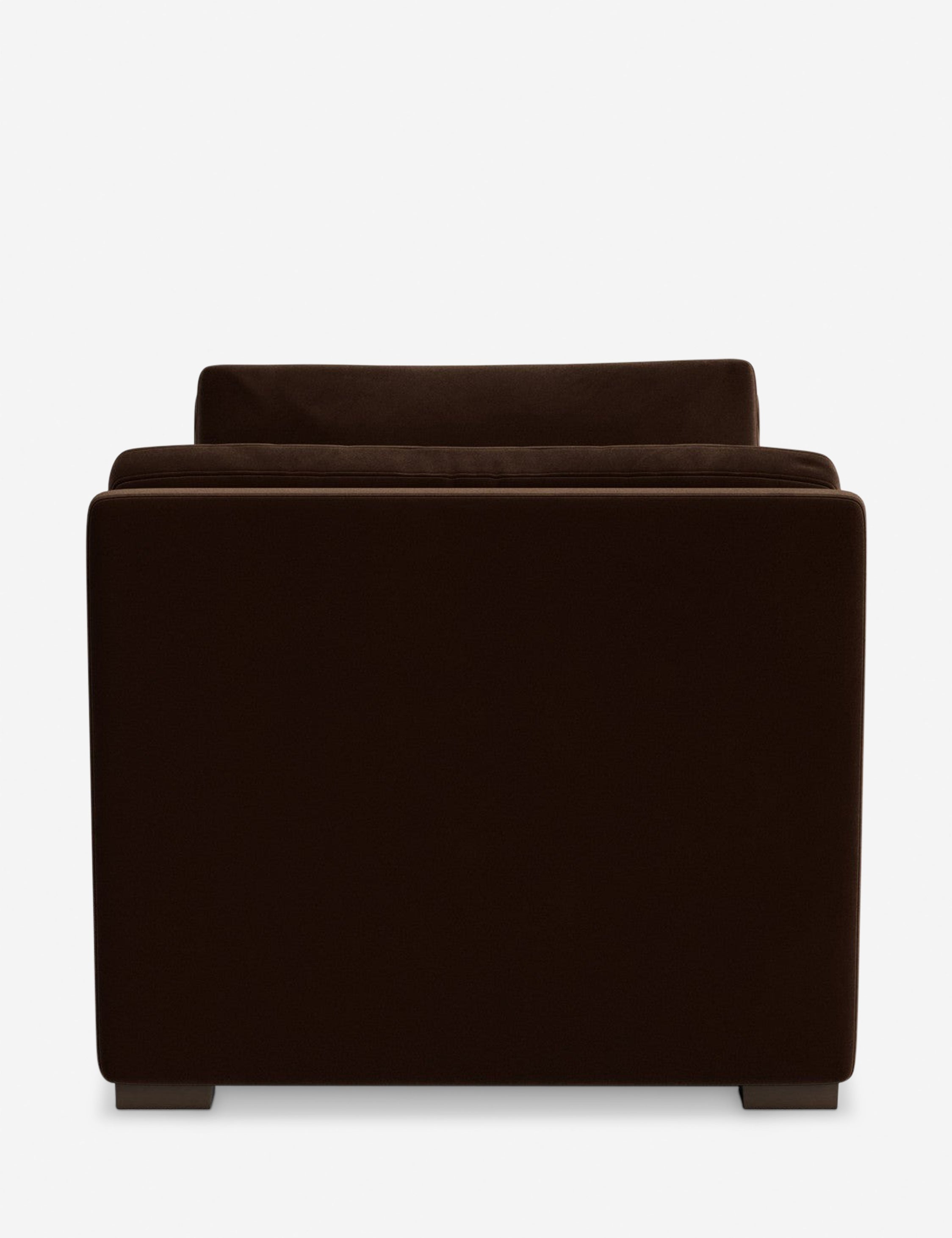 Elvie Chaise - Modern Lounge Chair for Living Room, Bedroom & Office - Comfortable Upholstered Accent Chair with Wooden Legs - Perfect for Relaxing, Reading & Decorating Your Home