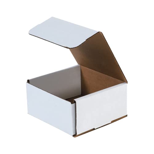 Small Business Shipping Boxes 6x6x3 - Bulk Corrugated Cardboard Boxes for Packaging, Gifts & Storage