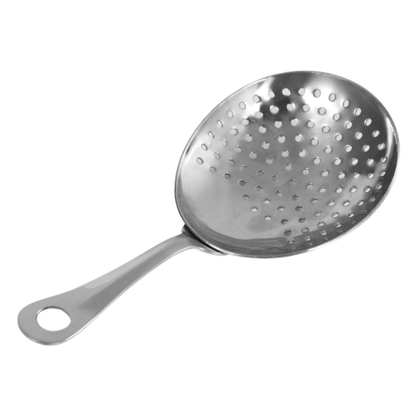 Premium 304 Stainless Steel Cocktail Strainer Spoon - Bar Tool for Mixing, Skimming & Straining - Perfect for Bartenders, Home Bars & Cocktail Enthusiasts