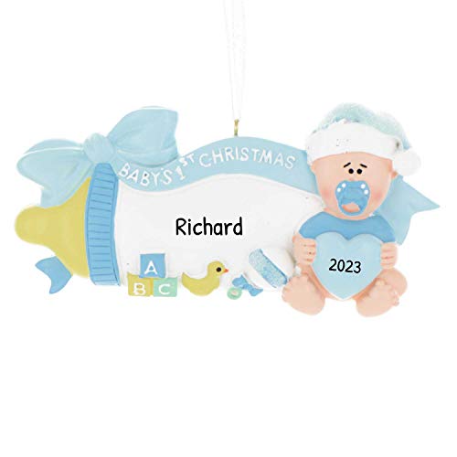 Baby's 1st Xmas Blue