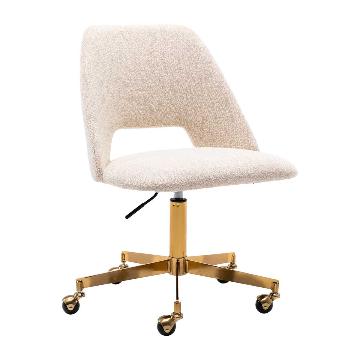Belmont Fabric Office Chair - Ergonomic Desk Chair with Adjustable Height & Lumbar Support for Home & Office Workspaces