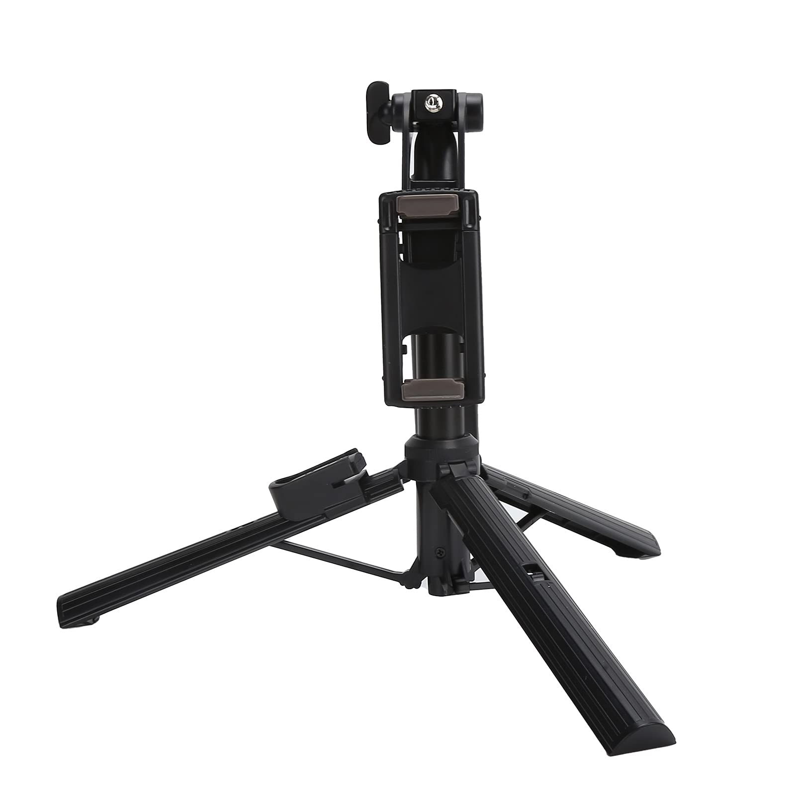 360° Rotating Phone Tripod Stand with Extendable & Foldable Legs - Adjustable Phone Holder for Live Streaming, Video Calls, Vlogging & Photography