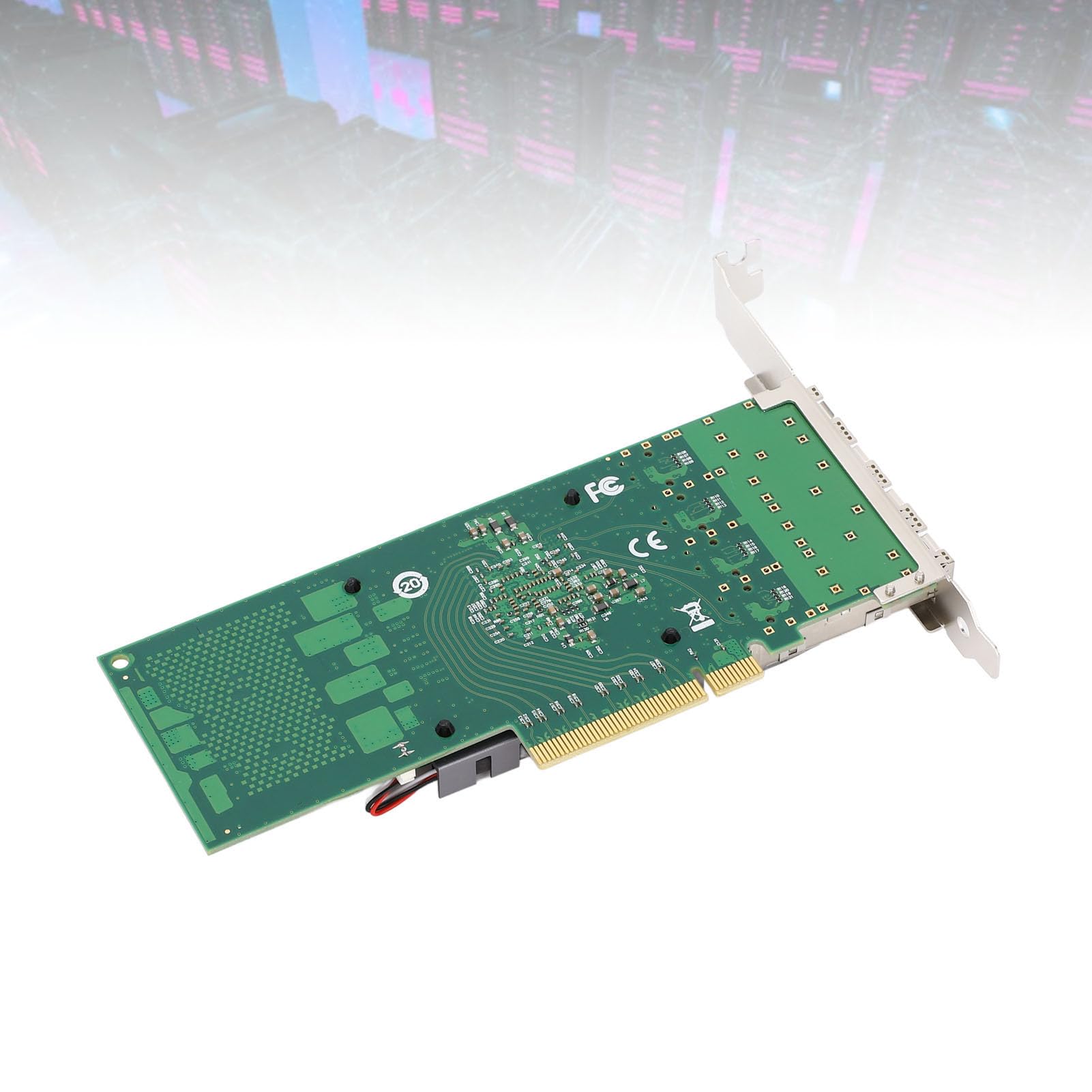 High-Speed BCM57840 PCIe X8 Network Card - Quad SFP28 & LC Fiber Port 10Gbps Ethernet Server Adapter for Data Centers, Cloud Computing, and High-Performance Networking
