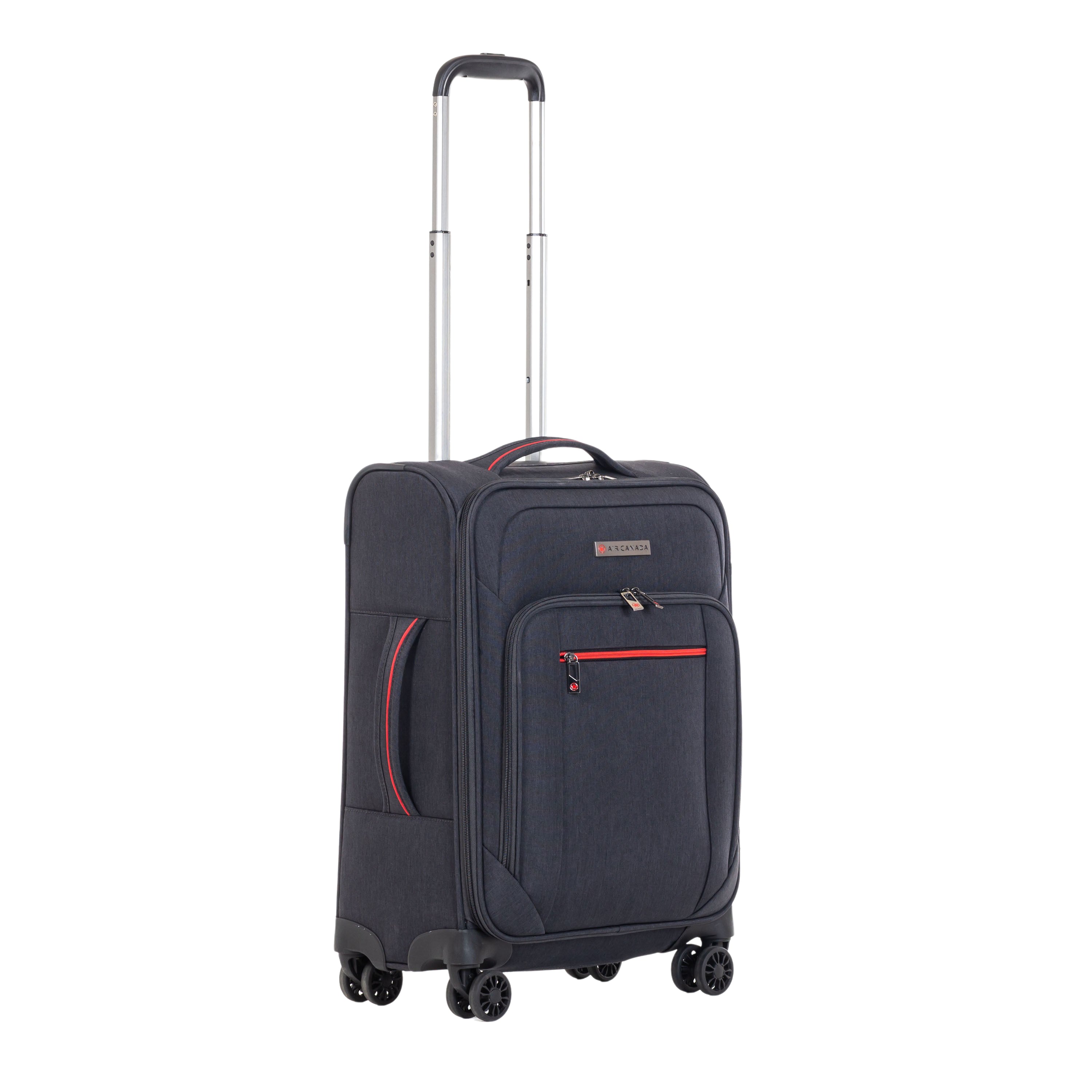 Air Canada Belmont 3-Piece Spinner Luggage Set - Lightweight Expandable Suitcase with 360° Wheels for Travel, Business Trips & Vacations
