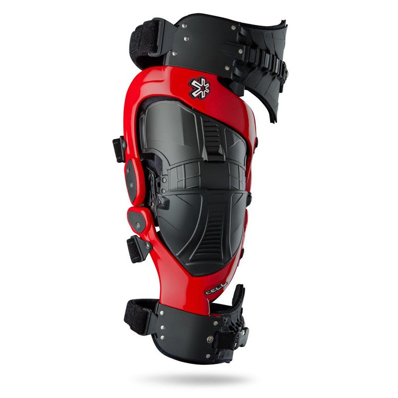 ASTERISK Knee Brace for Pain Relief & Support - Cell Red, Small, Right - Ideal for Running, Sports & Arthritis Recovery