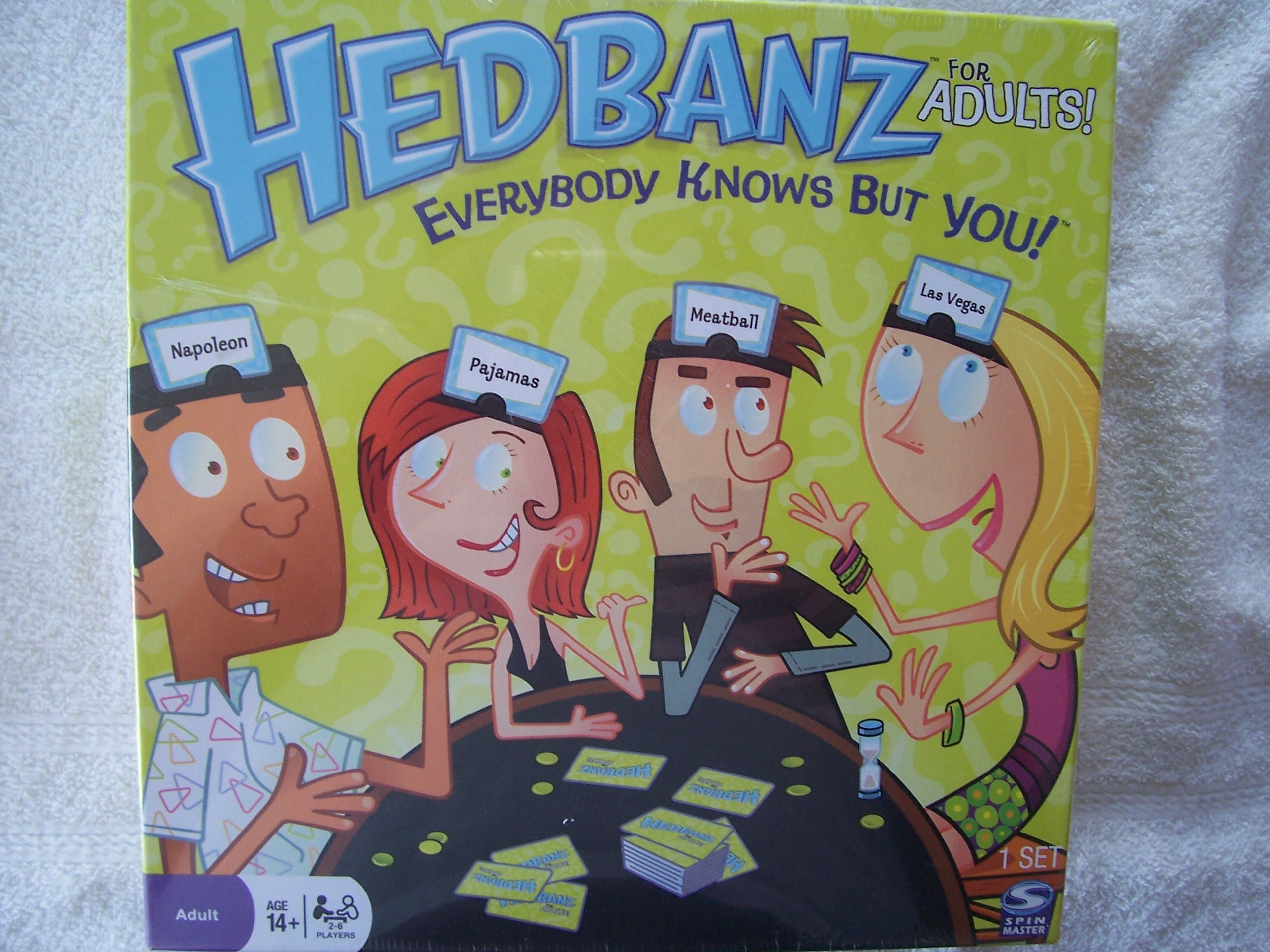 Adult HedBanz Game - Fun & Interactive Guessing Board Game for Parties & Family Gatherings | Perfect for Game Nights, Icebreakers & Social Events