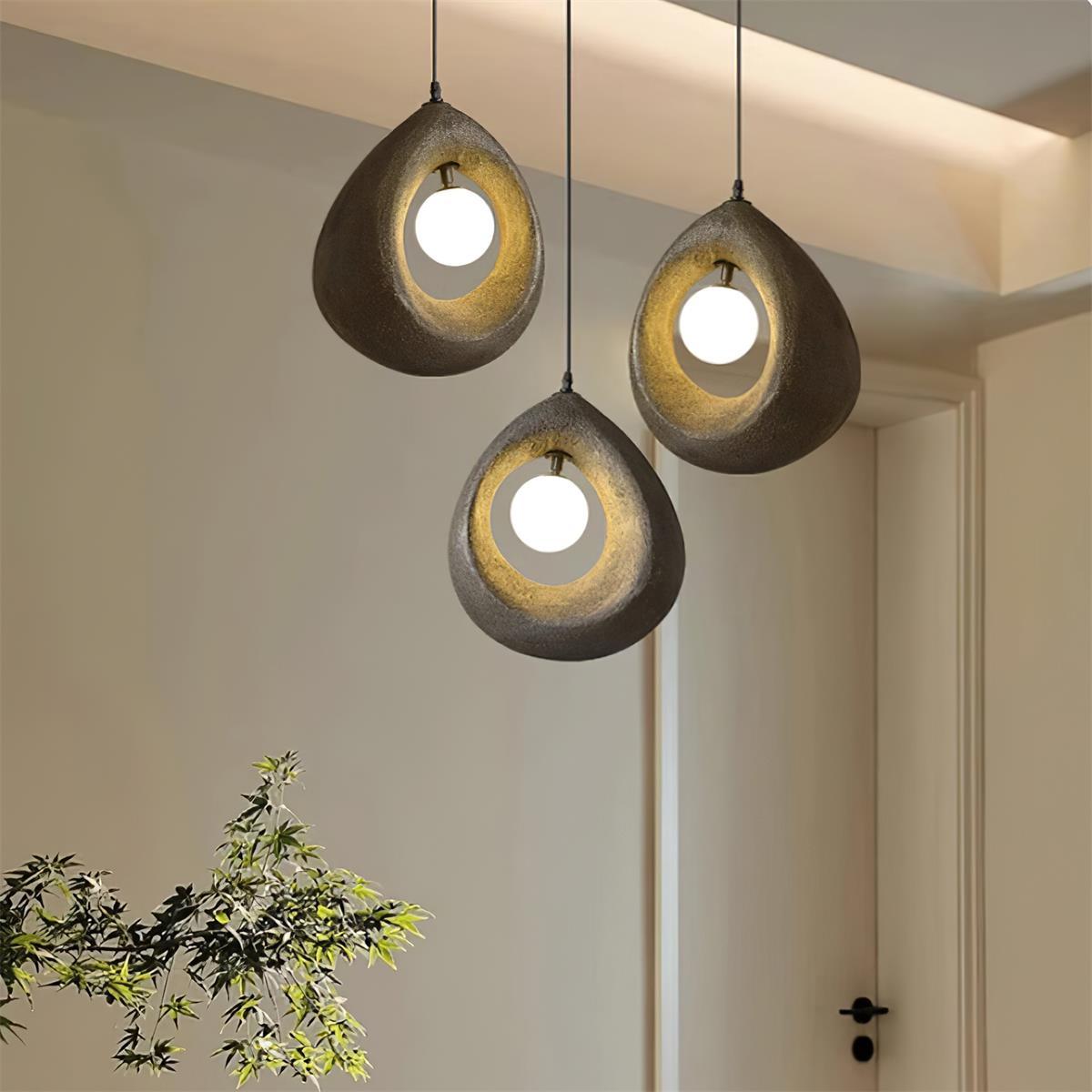 Stylish Tricia Pendant Lamp - Modern Hanging Light Fixture for Dining Room, Kitchen Island & Living Room Decor