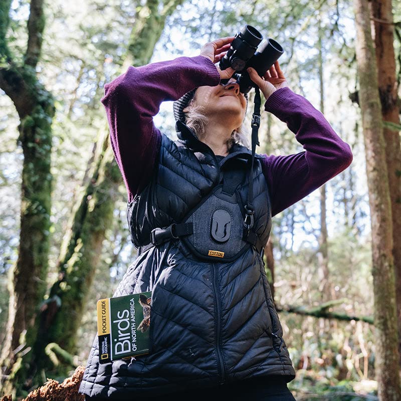 Cotton Carrier Skout G2 Sling Style Harness for Binoculars - Adjustable & Comfortable One Size Fits All - Perfect for Bird Watching, Hiking & Outdoor Adventures