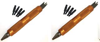 Lyman 7777800 Case Prep Multi Tool (2-Pack) - Reloading Accessories for Ammunition Brass Cleaning & Polishing | Perfect for Reloading Benches & Gun Maintenance