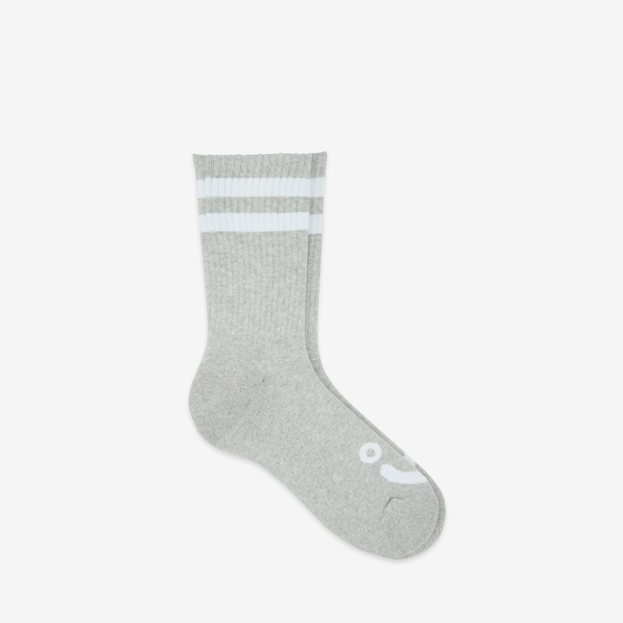 Happy Sad Socks Heather Grey - Fun Novelty Socks for Men & Women - Perfect for Gifts, Parties, and Everyday Wear