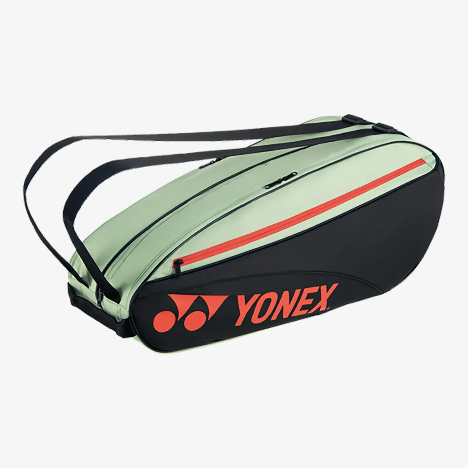 Yonex BAG42326BKG Black Green 6-Pack Team Badminton Tennis Racket Bag - Perfect for Team Sports, Tournaments & Gym Storage
