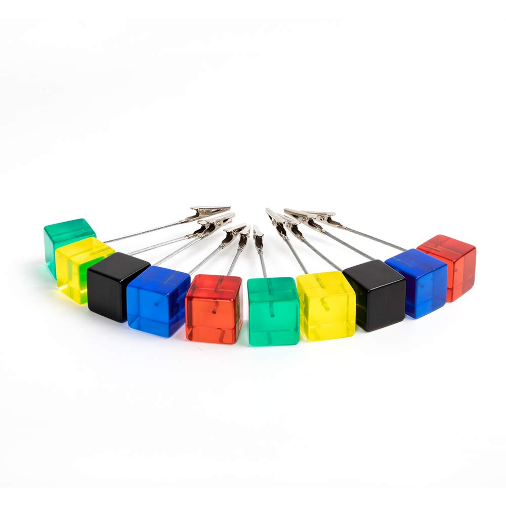 10pcs Colorful Table Number Holders - Name Place Card Stands, Memo Clips & Note Holders for Wedding, Party, Restaurant (Menu Card & Photo Display)